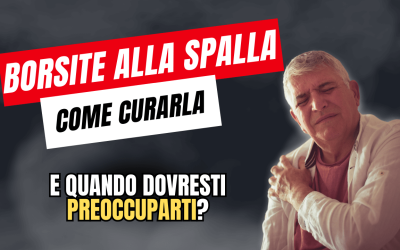 Borsite alla spalla: guarire in modo naturale + ESERCIZI video.