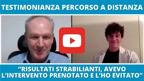 Video Testimonianza della riabilitazione alla spalla di Elia De Nittis