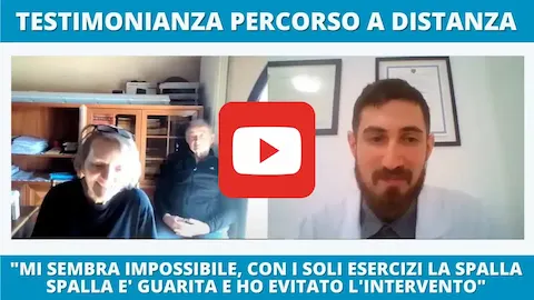 Video Testimonianza della riabilitazione alla spalla di Donata Gallazzi