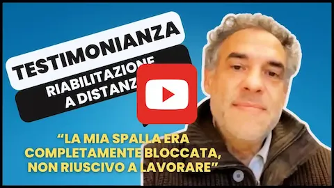 Testimonianza riabilitazione alla spalla di Simone Bonizzoni