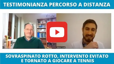 Video testimonianza riabilitazione alla spalla: Claudio Bientinesi