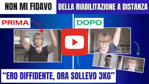 Testimonianza Riabilitazione alla Spalla Di Franca Bruno