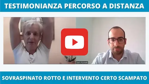 Video Testimonianza della riabilitazione alla spalla di Giuditta Mieli